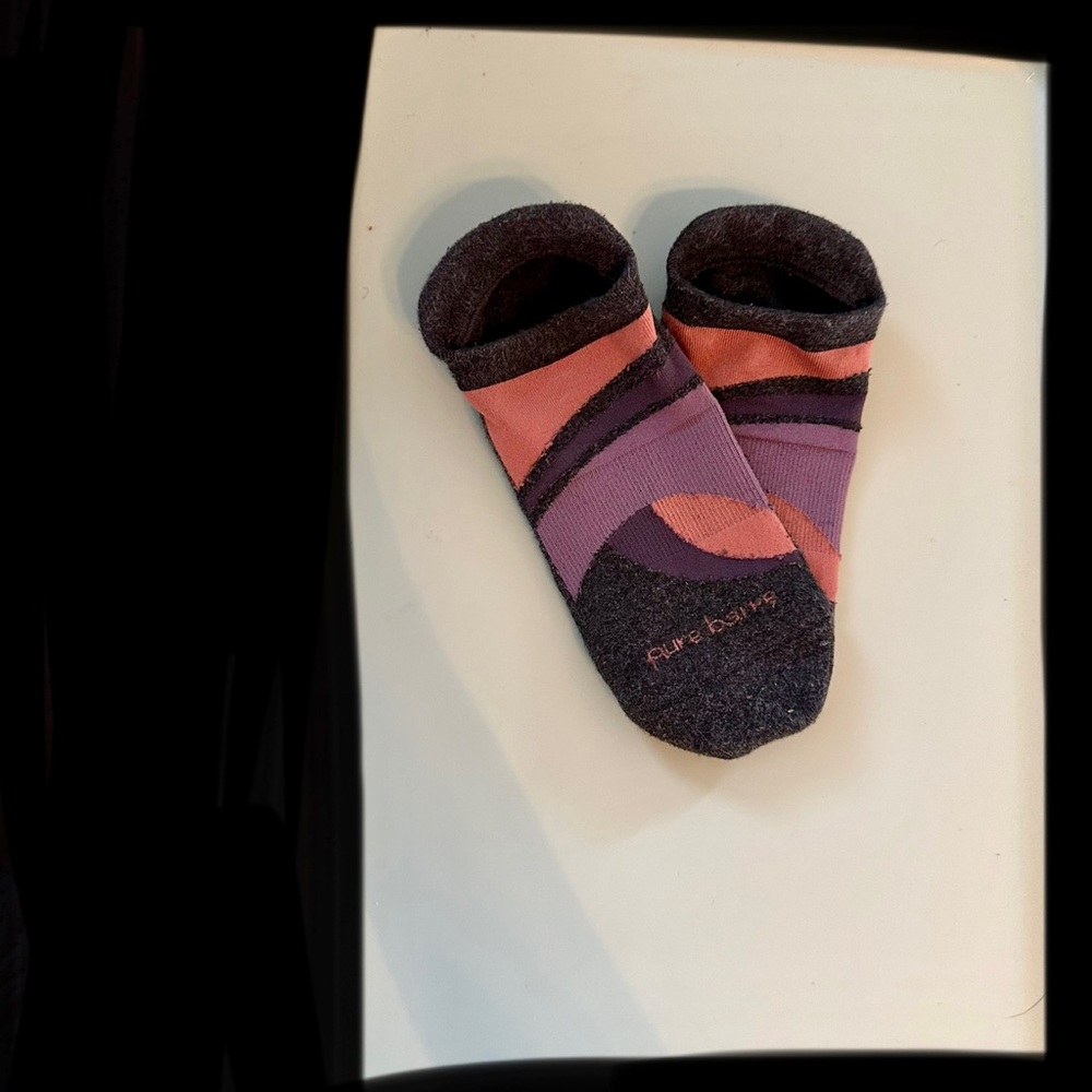 Pure Barre Socks - Pink Sunsets